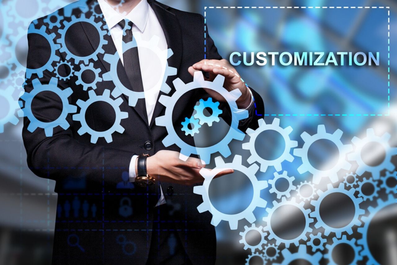 Customization means modifying or improving your existing business application